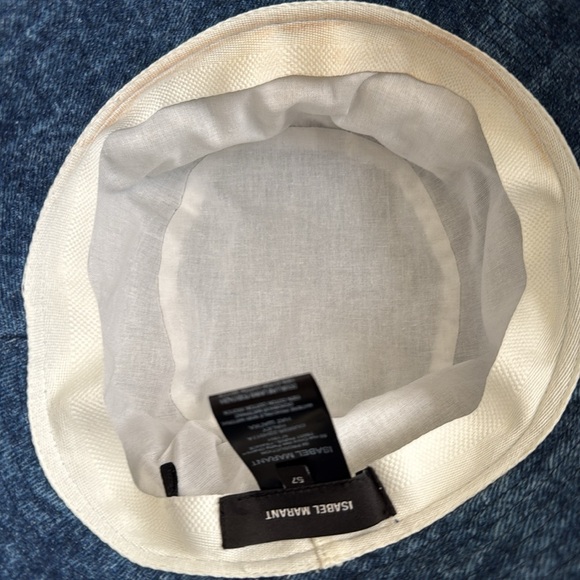Isabel Marant Haley Denim Bucket Hat - Picture 4 of 4